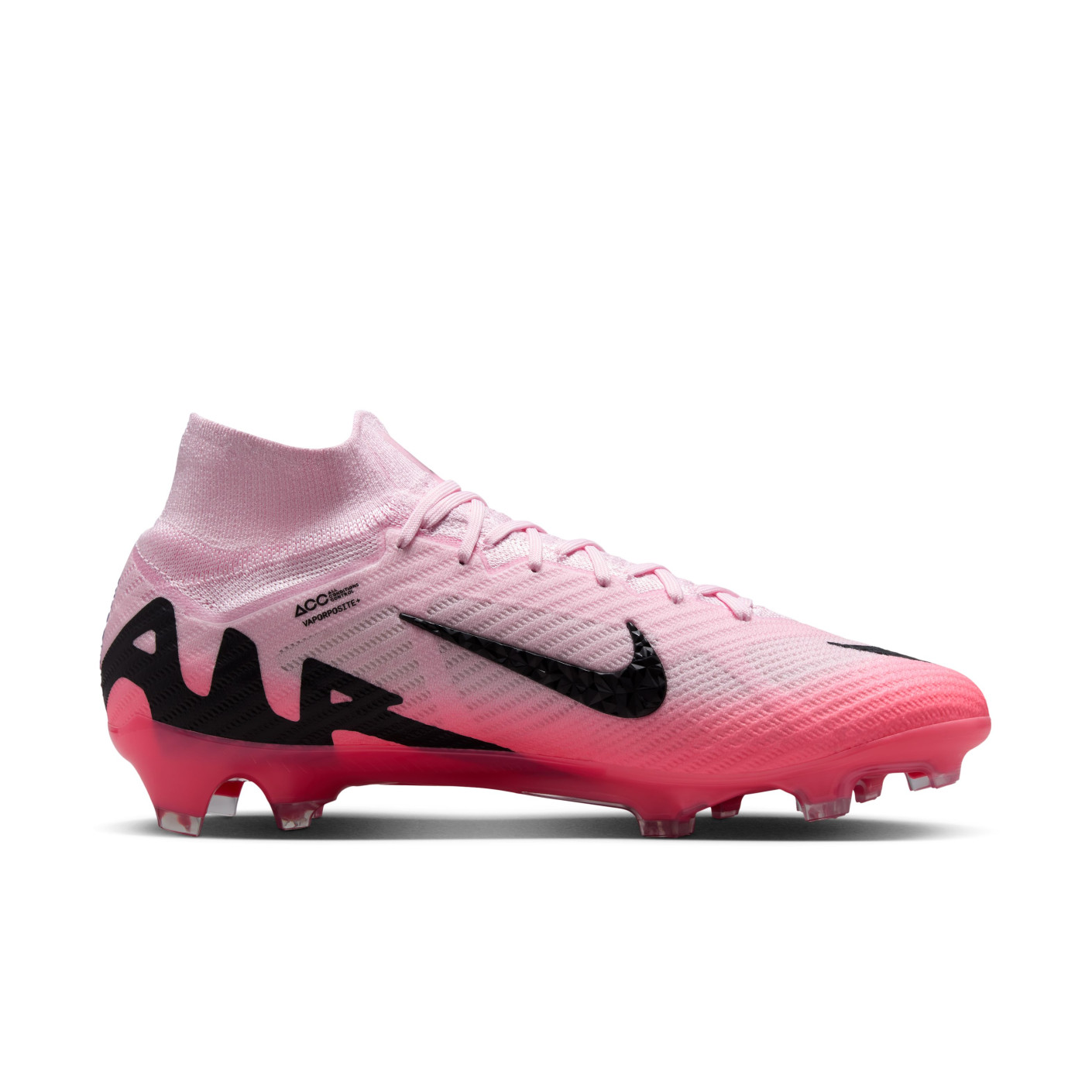 Nike Zoom Mercurial Superfly 9 Elite Gras Football Shoes FG Light Pink Hot Pink Black KNVBshop