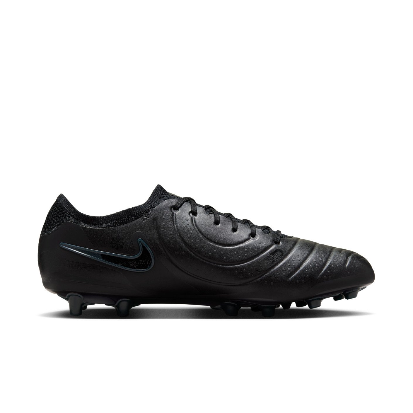 Nike Tiempo Legend Elite 10 Kunstgras Voetbalschoenen AG Zwart Donkergroen KNVBshop