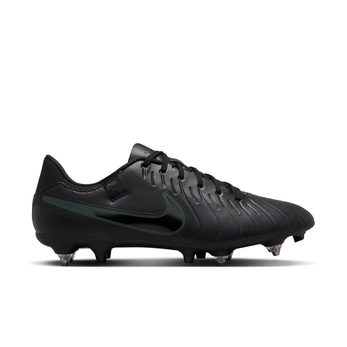 Nike Tiempo Legend Academy 10 IJzeren Nop Voetbalschoenen SG Anti Clog Zwart Donkergroen