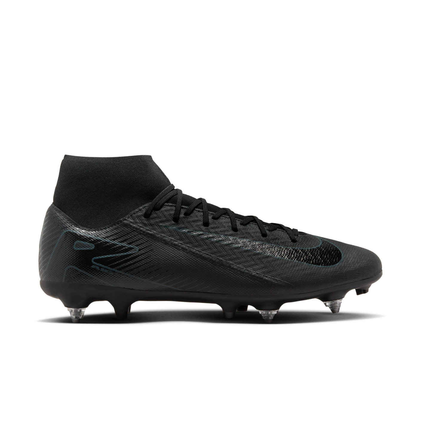 Nike Zoom Mercurial Superfly Academy 10 IJzeren-Nop Voetbalschoenen (SG) Anti-Clog Zwart Donkergroen