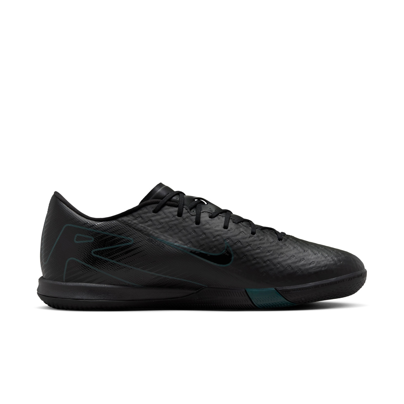 Nike Zoom Mercurial Vapor Academy 16 Zaalvoetbalschoenen IN Zwart Donkergroen KNVBshop