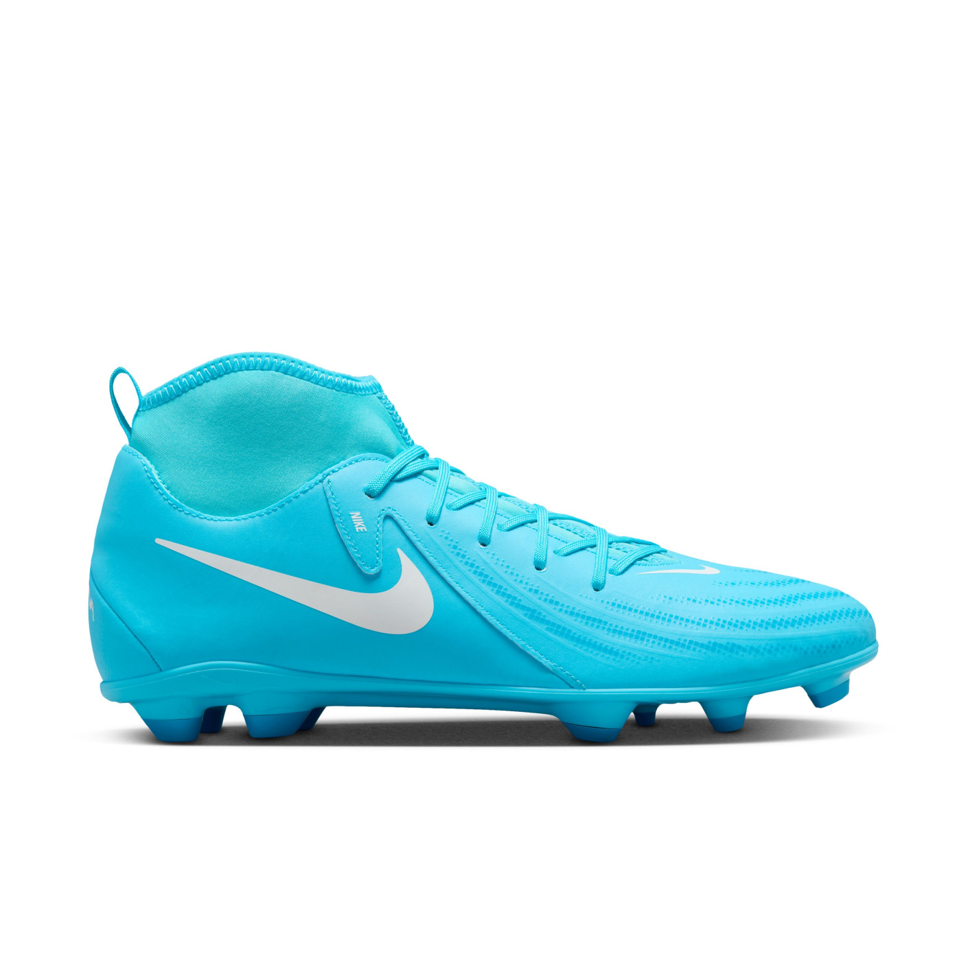 Nike Phantom Luna Club II Gras / Kunstgras Voetbalschoenen (MG) Blauw Wit