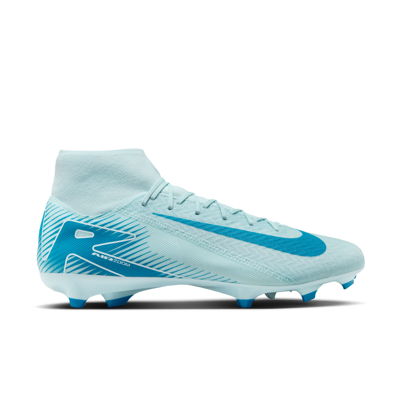 Nike Zoom Mercurial Superfly Academy 10 Gras / Kunstgras Voetbalschoenen (MG) Lichtblauw Blauw