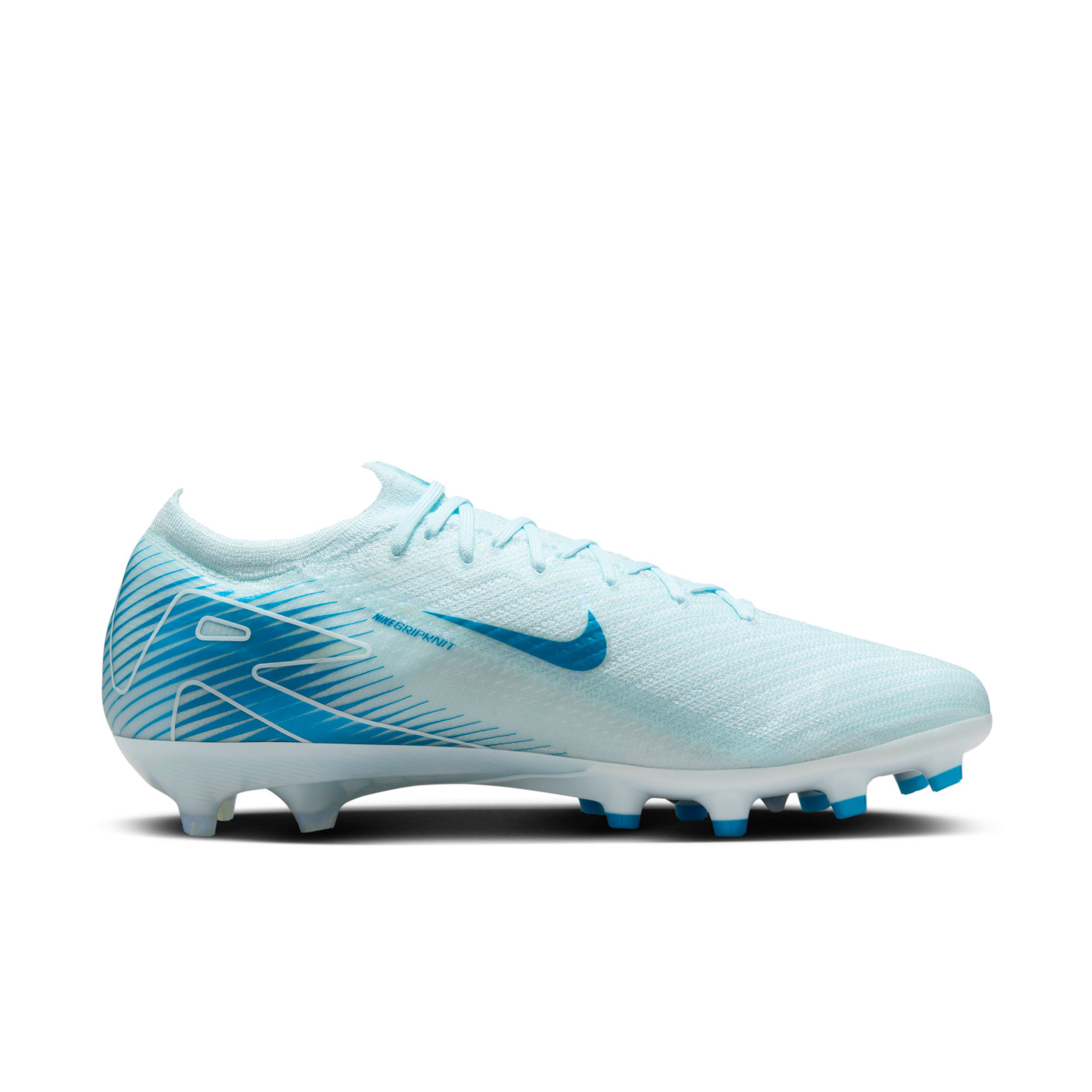 Nike football boots blue and white hotsell