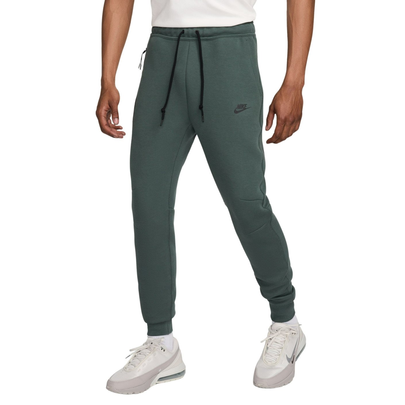 Nike Tech Fleece Sweat Pants Sportswear Dark Green Black KNVBshop