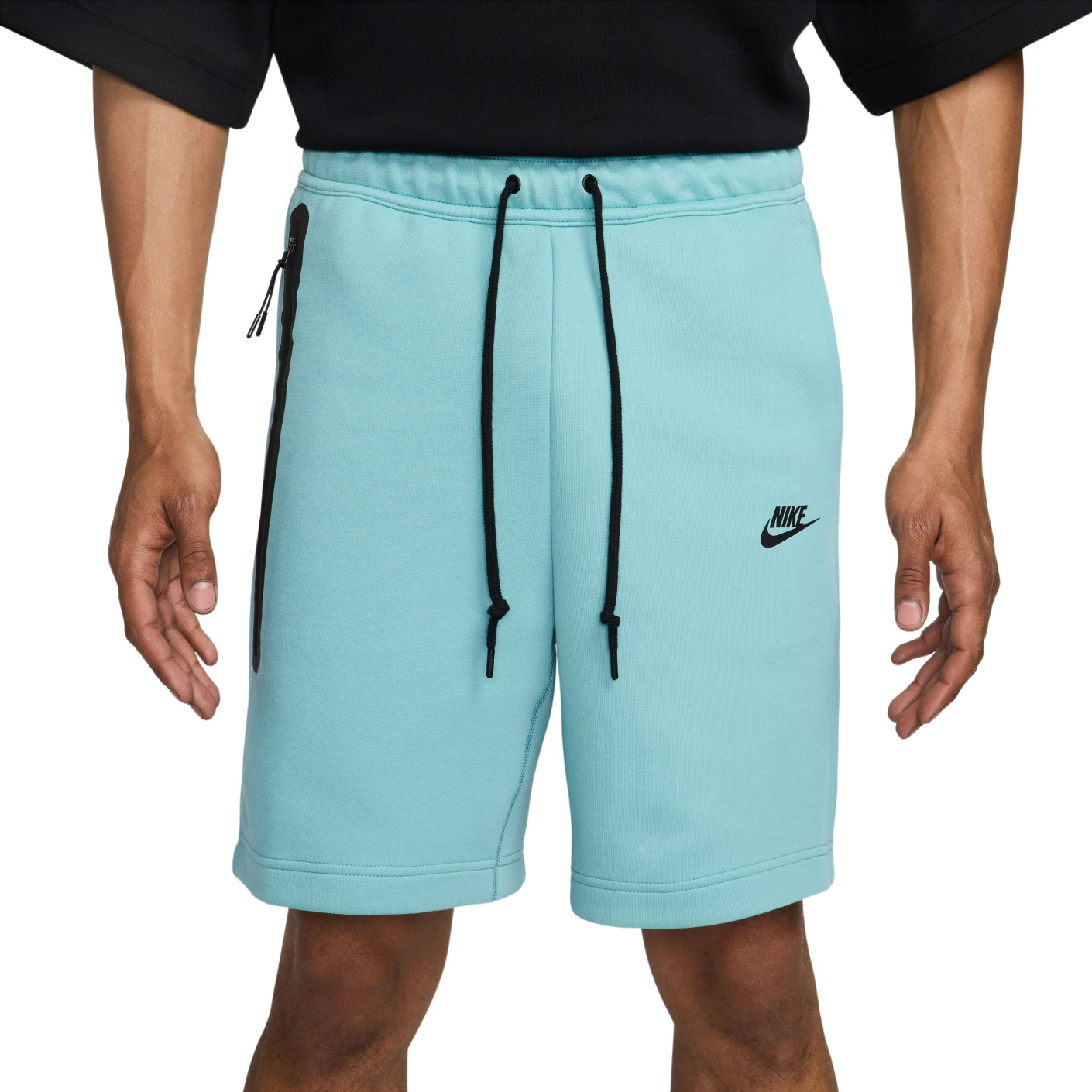 Nike Tech Fleece Shorts Sportswear Turquoise Black