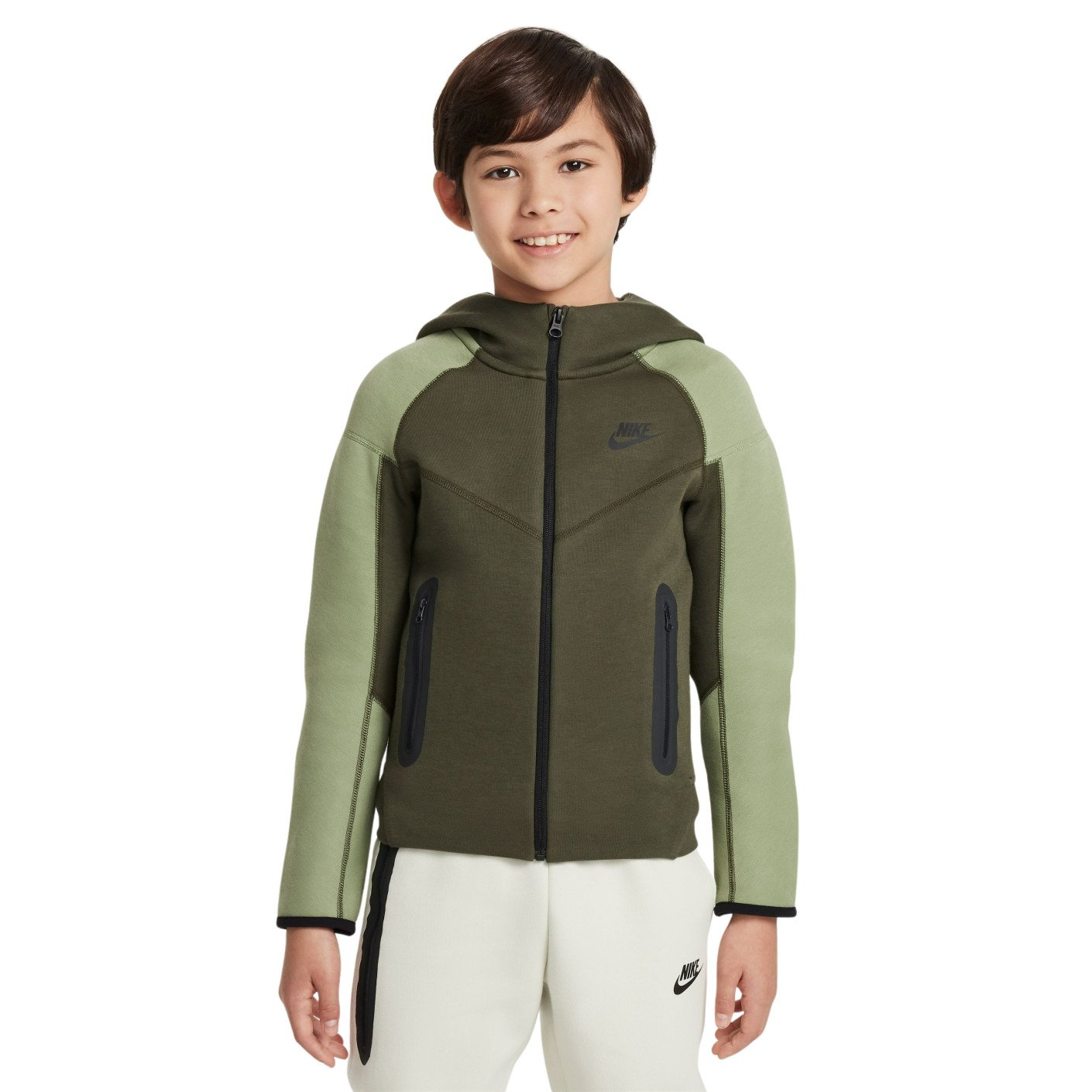 Kids green nike best sale