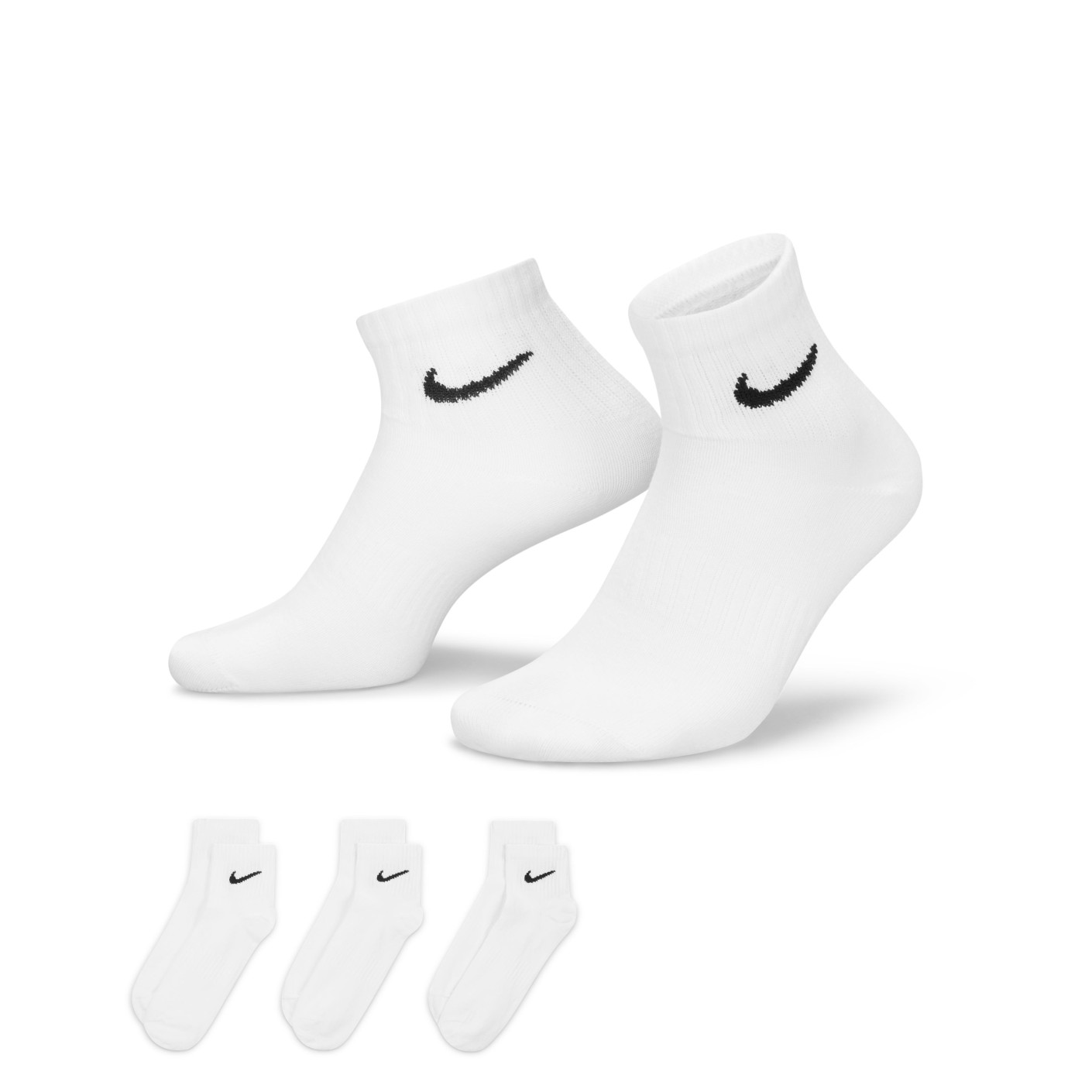 Nike Everyday Lightweight Ankle Socks White