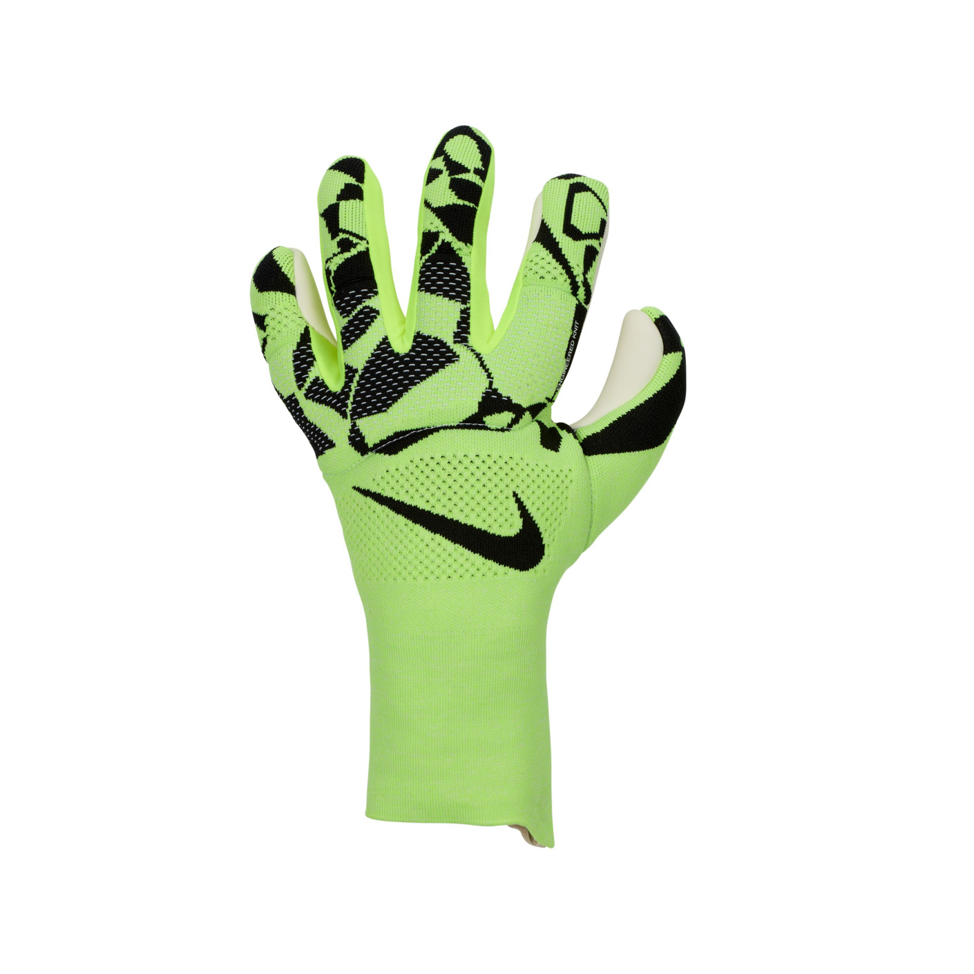 Nike Vapor Grip 3 Dynamic Fit Goalkeeper Gloves Neon Yellow Black Silver KNVBshop