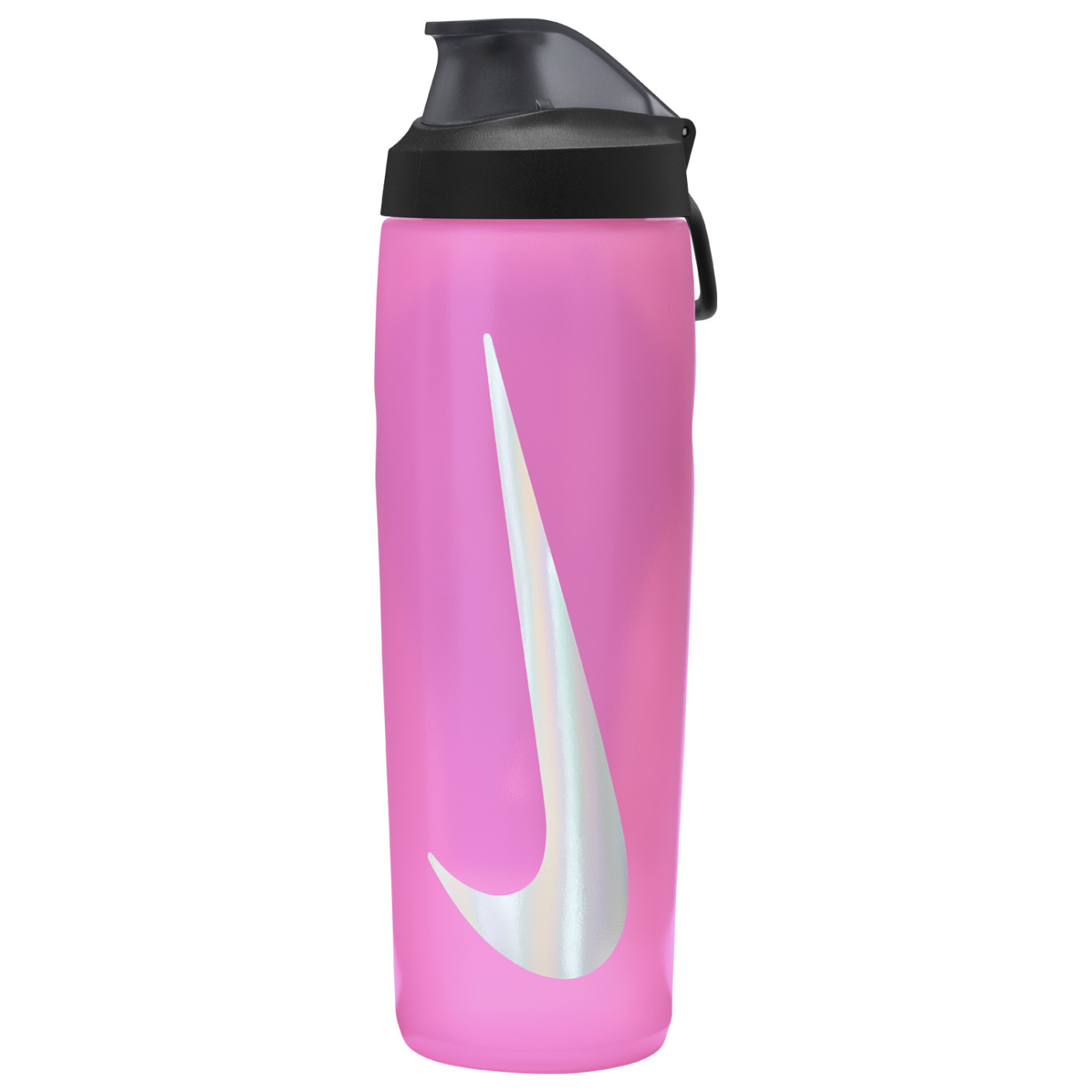 Nike Locking Refuel Bidon 709ML Roze Zwart Zilver