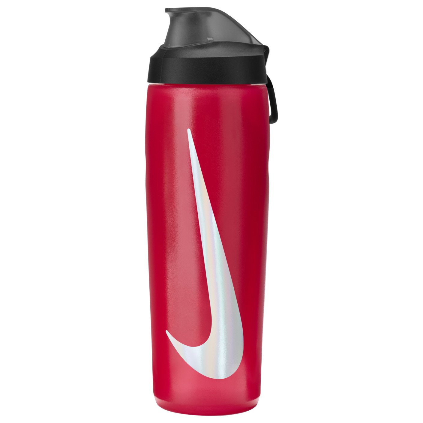 Nike Locking Refuel Bidon 709ML Rood Zwart Zilver