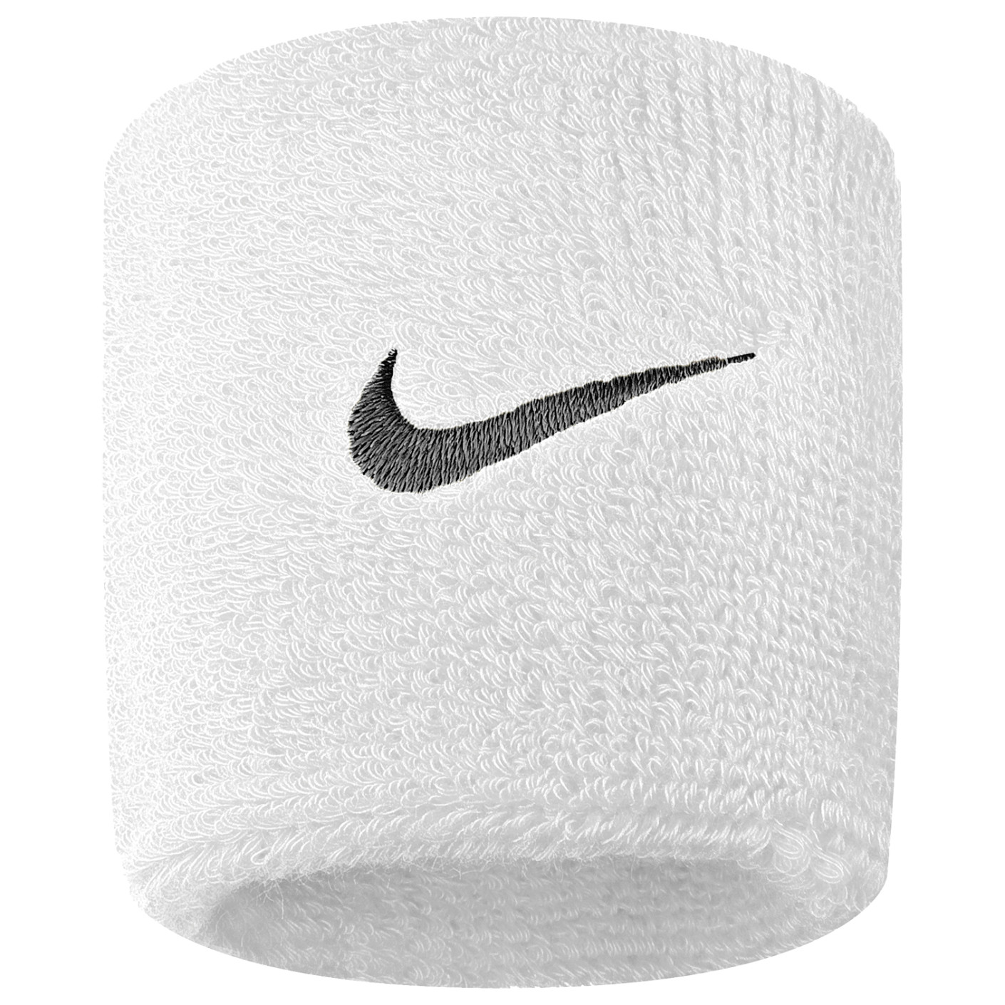 Nike Swoosh 2-Pack Wristbands White Black