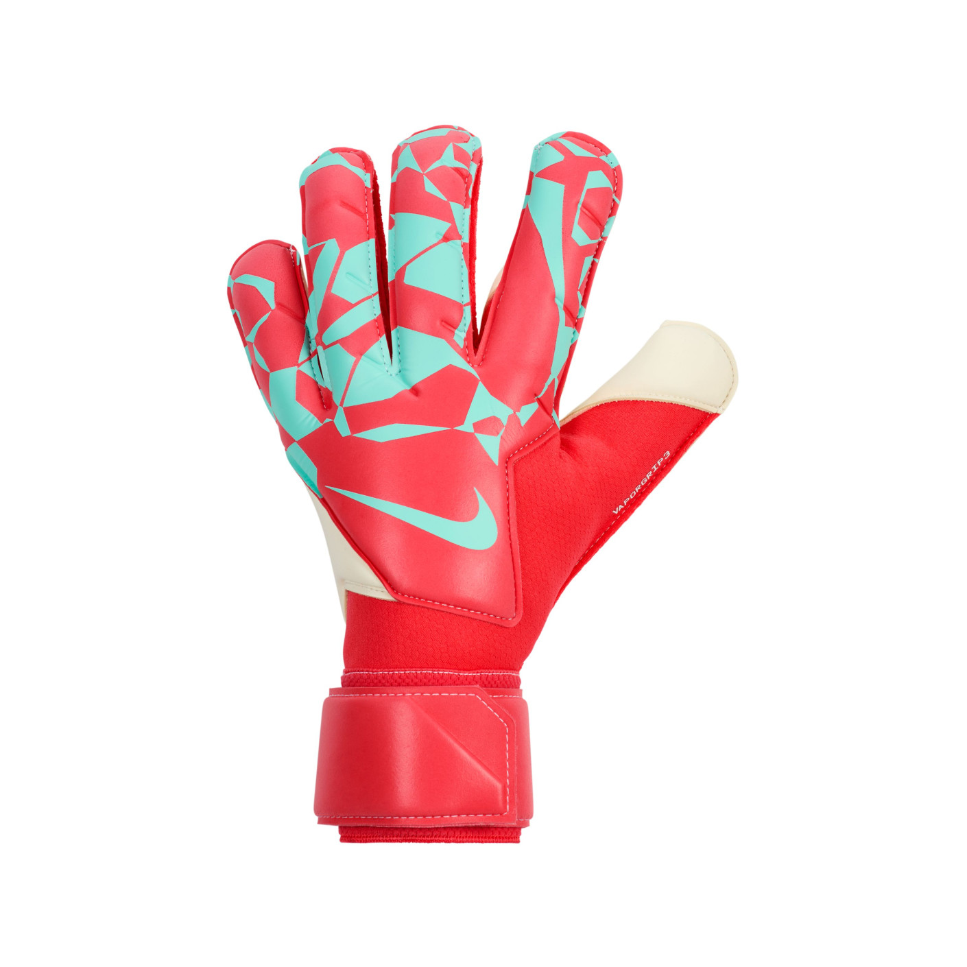 Nike Vapor Grip 3 Keepershandschoenen Felrood Wit Turquoise