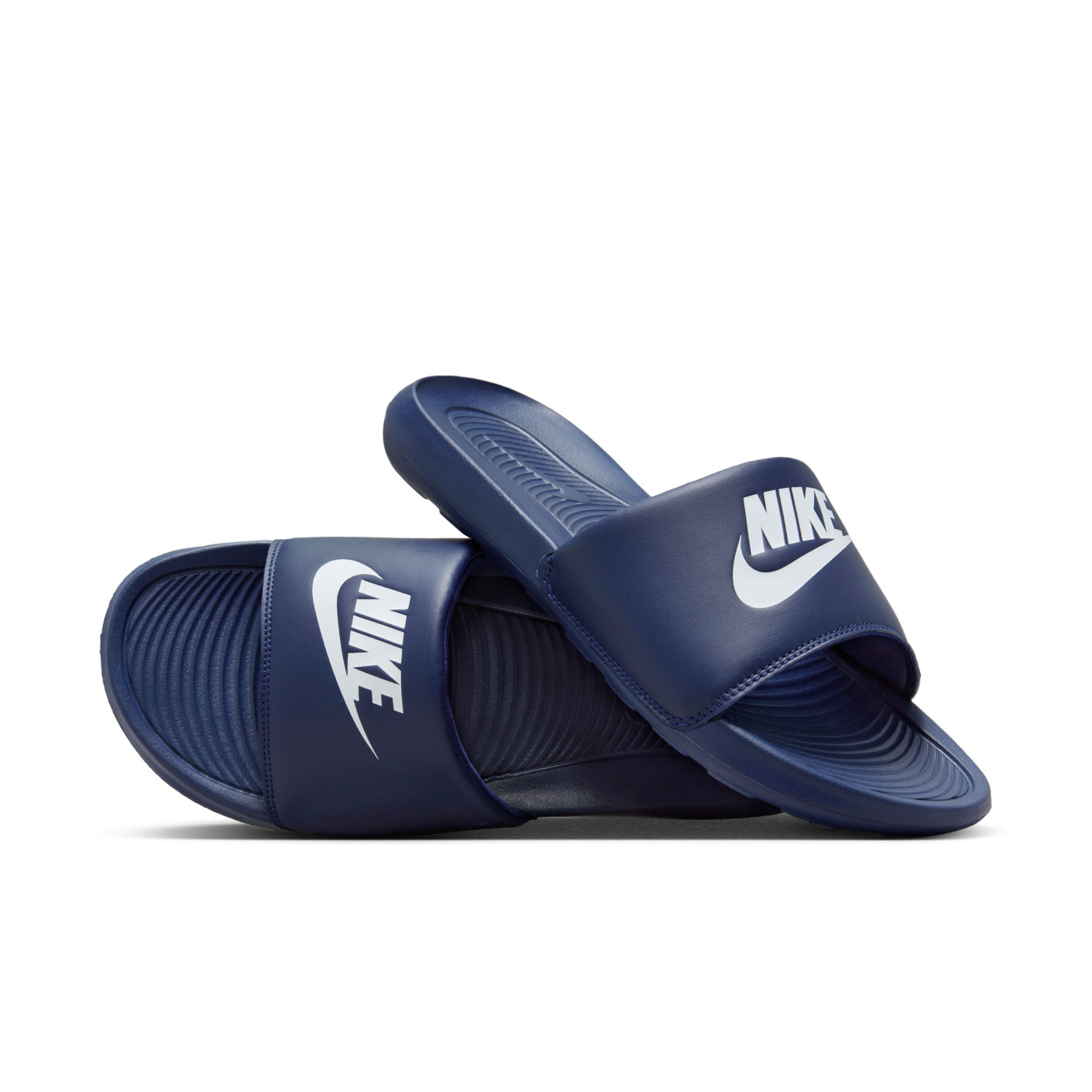 Nike Victori One Slippers Dark Blue White