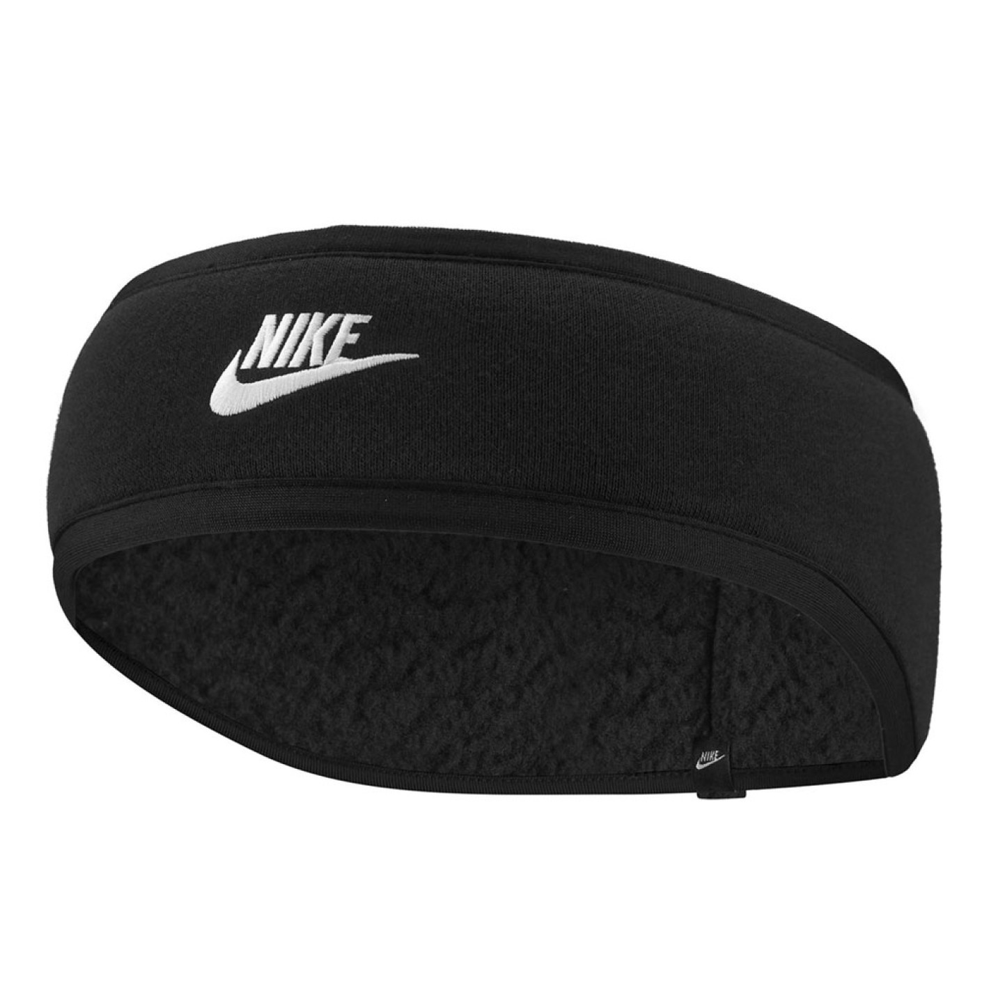 Nike Fleece Club 2.0 Headband Black White