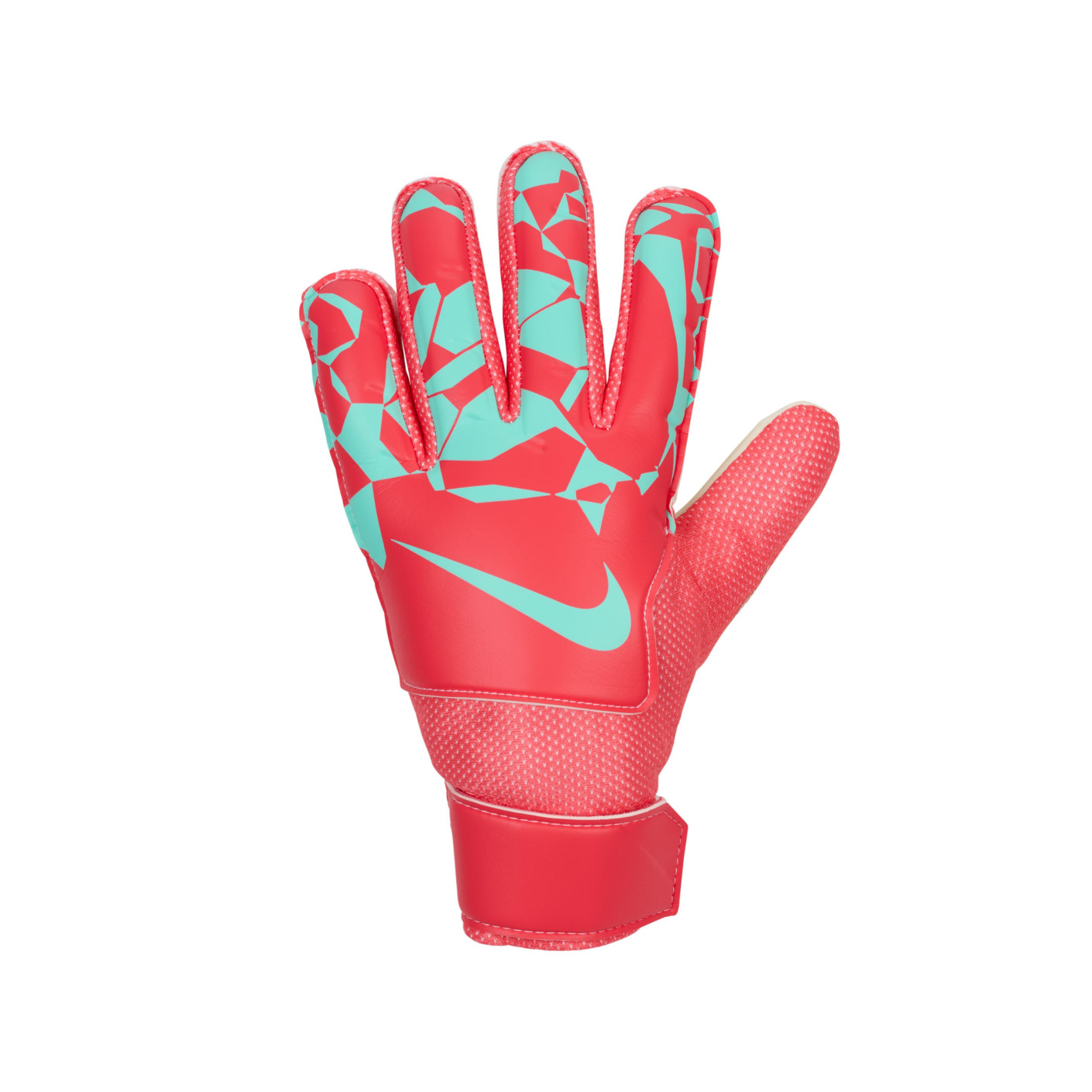 Nike Goalkeeper Gloves Match Kids Red White Turquoise