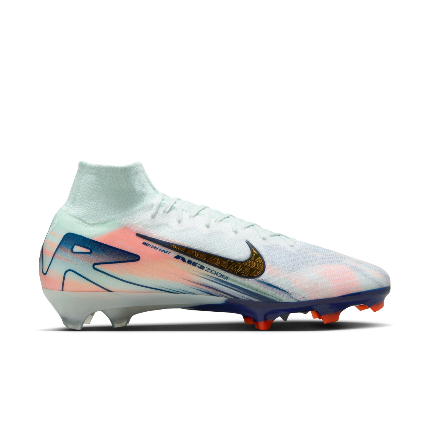 Nike mercurial white and green best sale