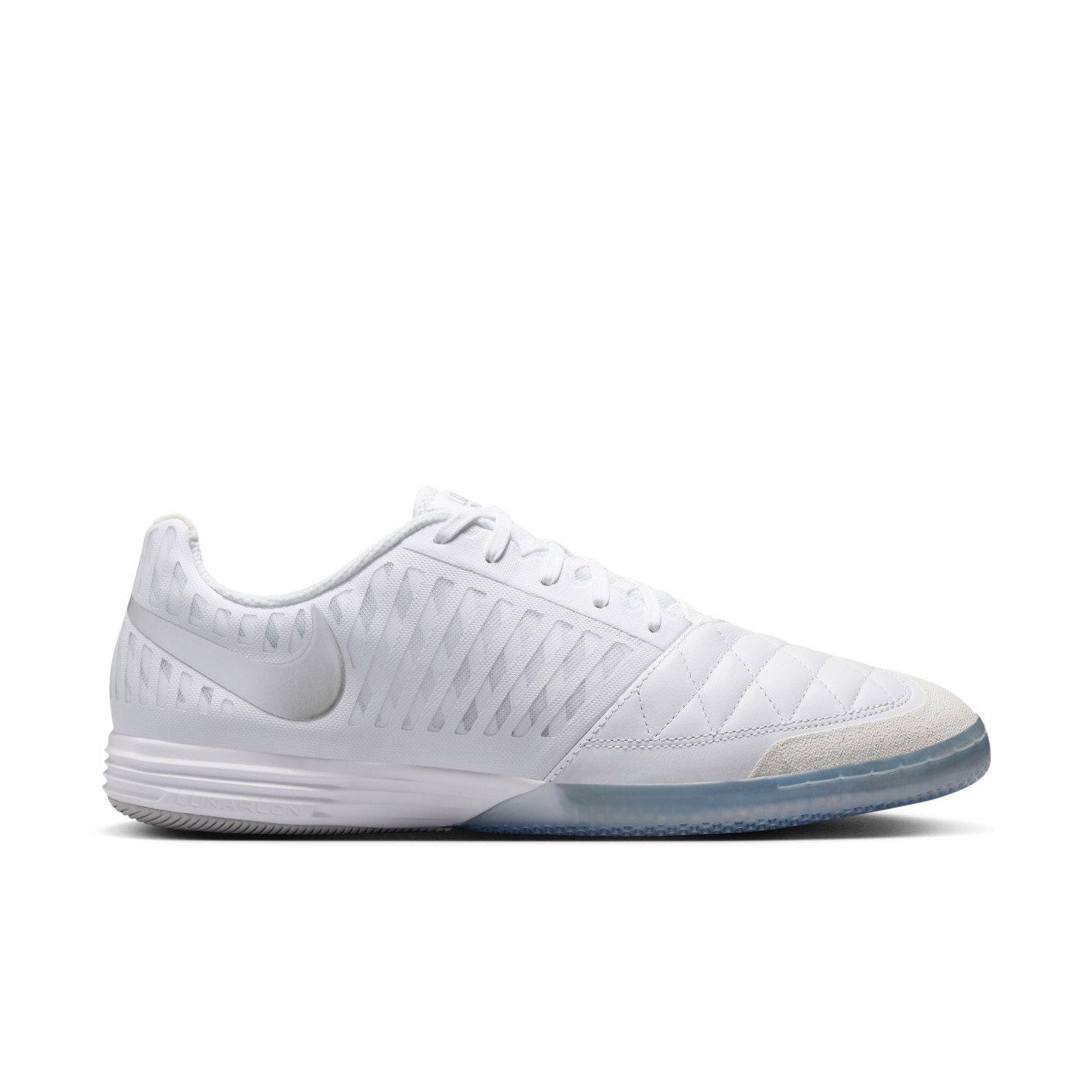 Nike Zaalvoetbalschoenen Lunar Gato II (IN) Wit Zilver