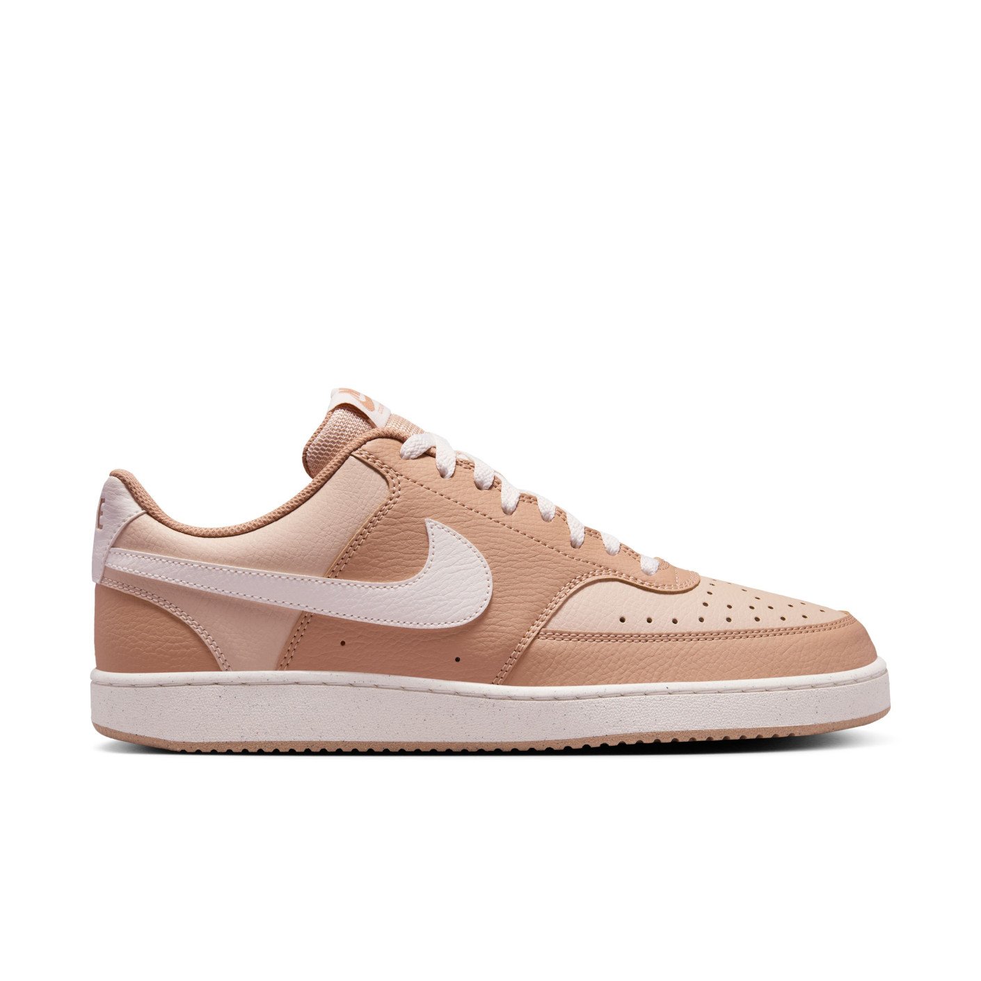 Nike Court Vision Low Sneakers Brown Light Brown White