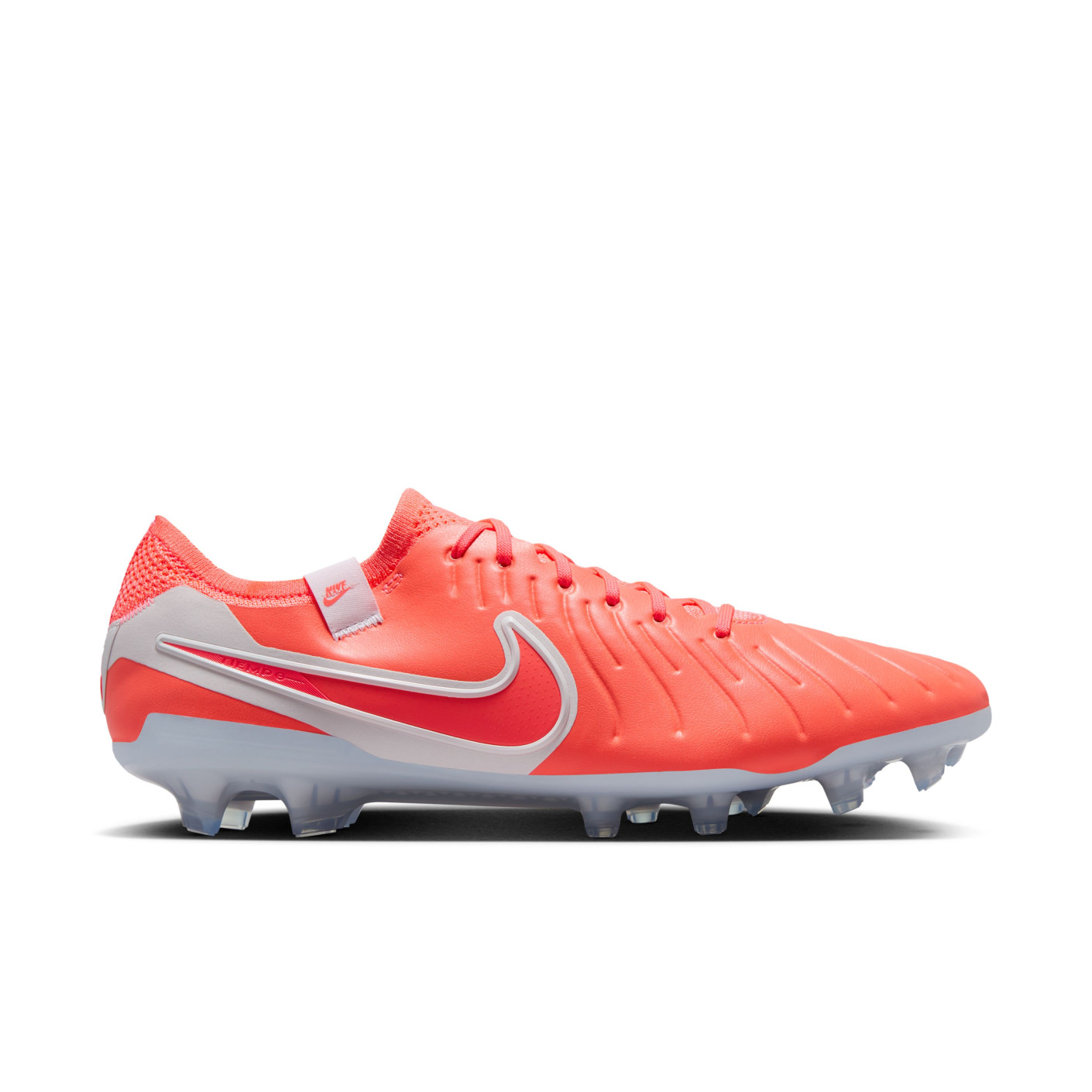 Nike Tiempo Legend 10 Elite Gras Football Shoes (FG) Bright Red White