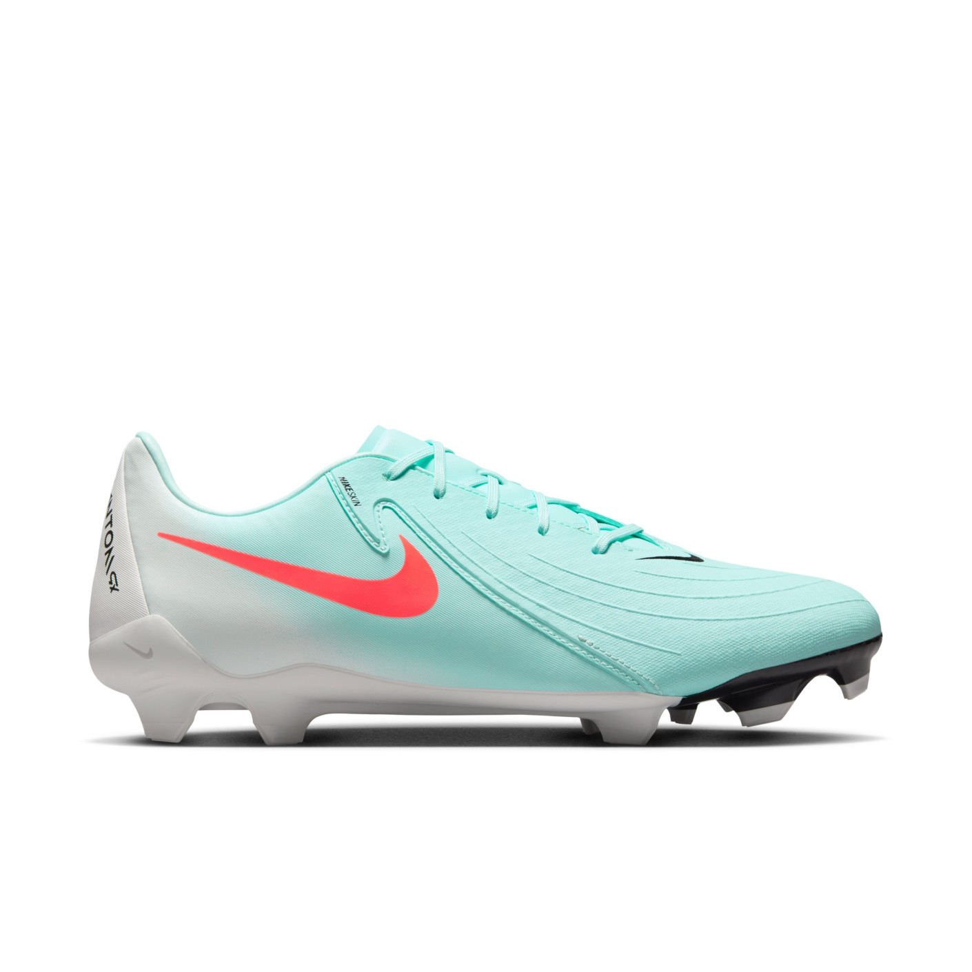 Nike Phantom GX Academy II Grass/Artificial Grass Football Shoes (MG) Mint Green Red Black