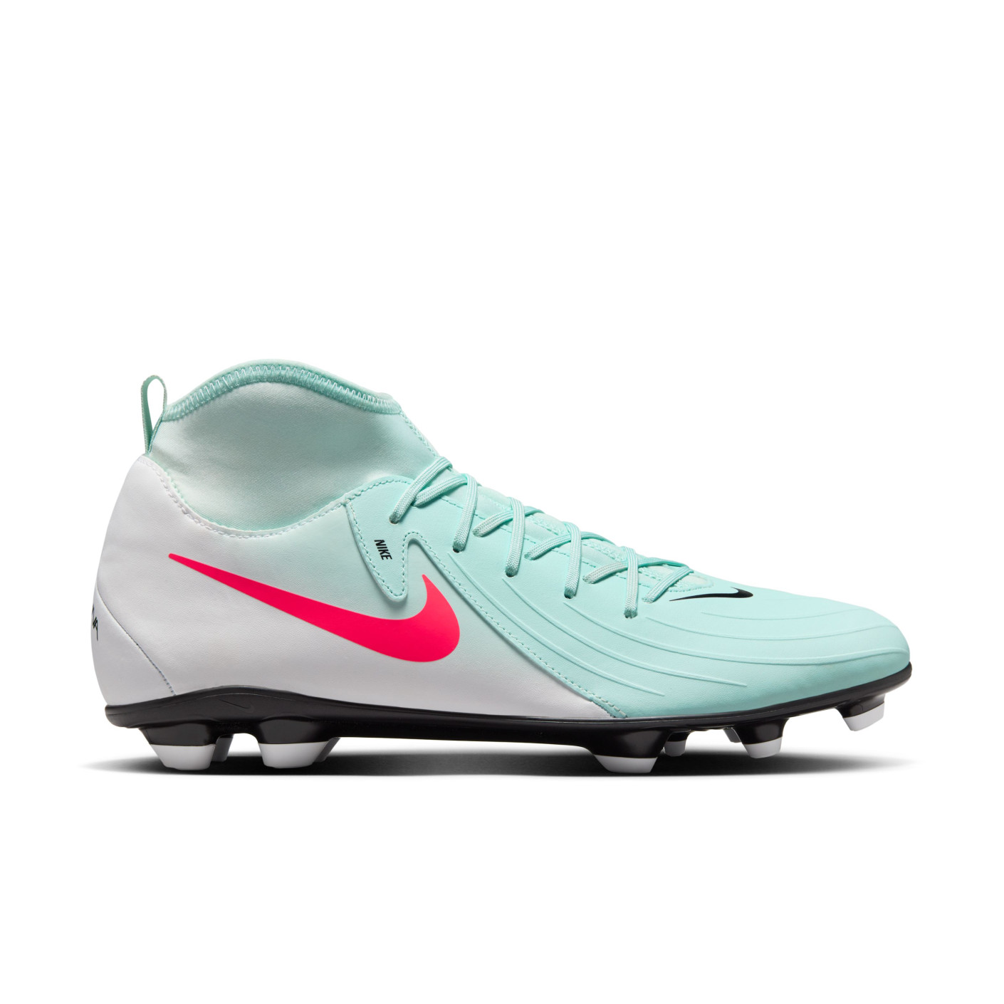 Nike Phantom Luna Club II Grass/Artificial Grass Football Shoes (MG) Mint Green Red Black