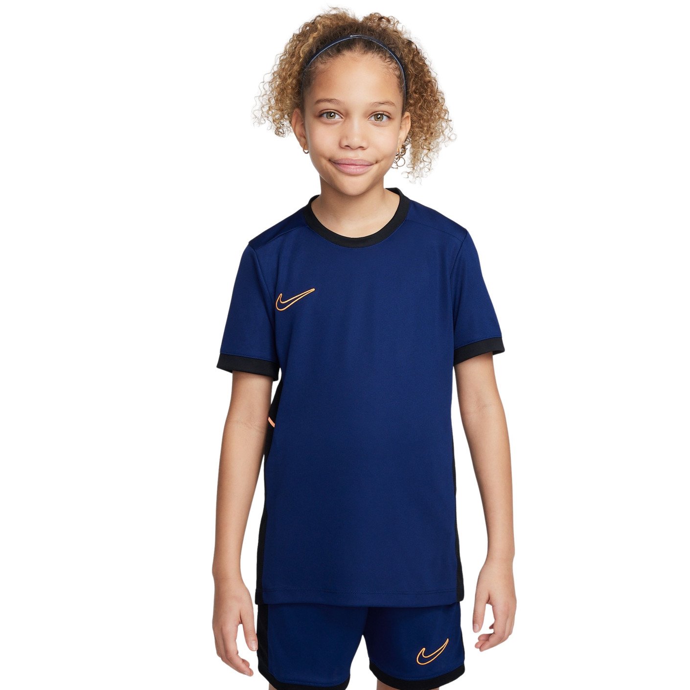 Nike Academy 25 Kids Training Set Dark Blue Black Orange