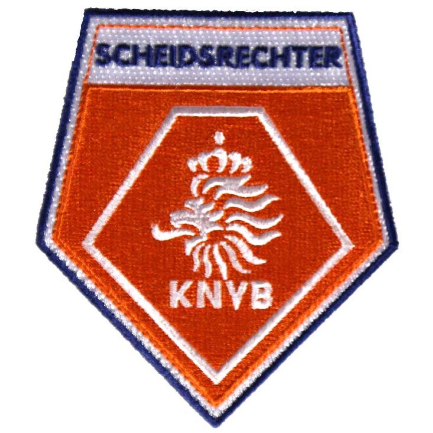 Scheidsrechters Badge Oranje Blauw