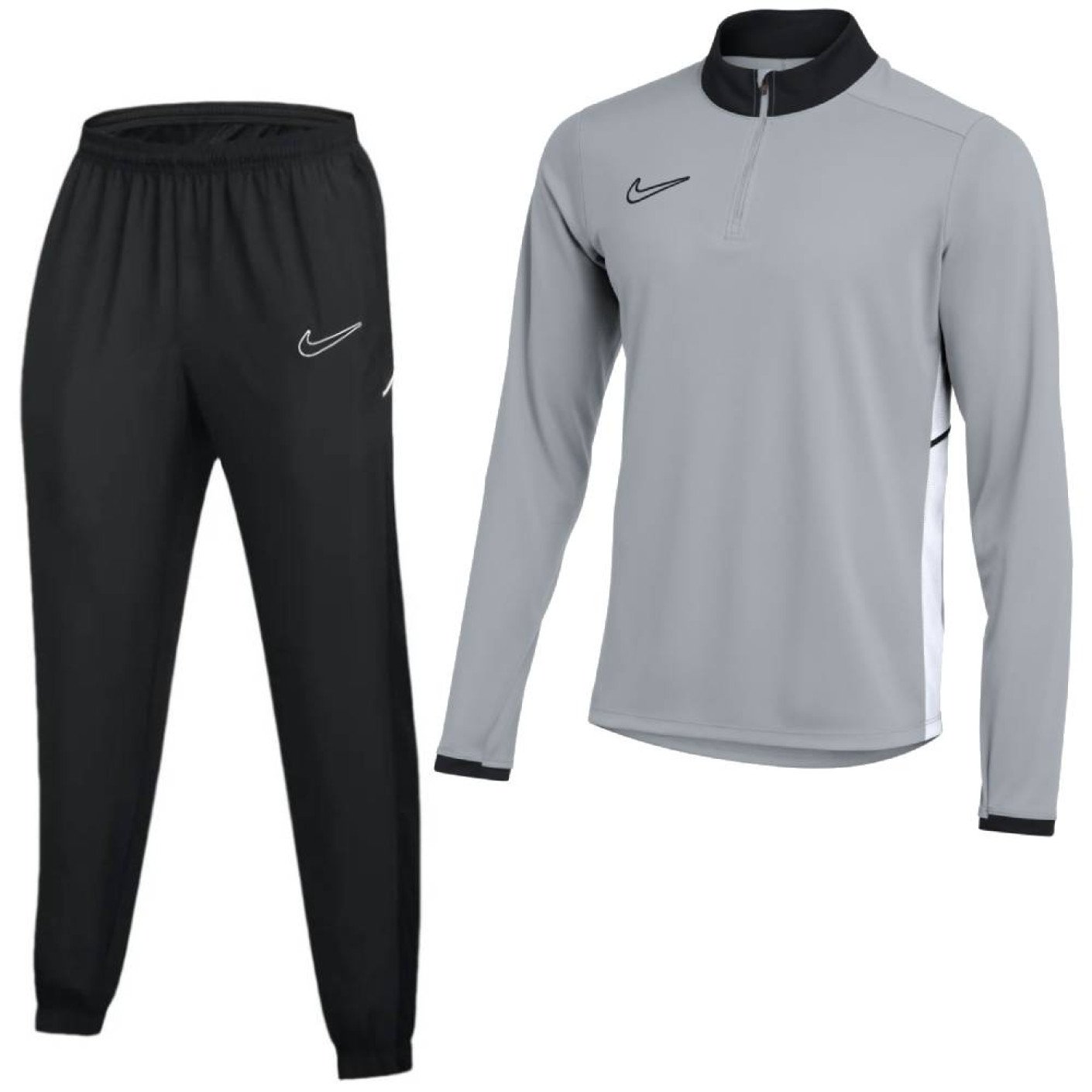 Nike Academy 25 Tracksuit 1/4-Zip Kids Grey Black