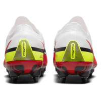 Nike Phantom GT 2 Elite Ijzeren-Nop Voetbalschoenen (SG) Anti-Clog Wit Rood Geel