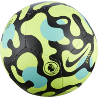 Nike Premier League Football Pitch Size 5 Yellow Black Green