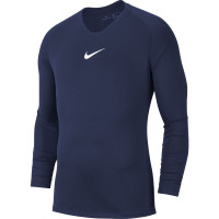 Nike Park Dri-Fit Long Sleeve Training Set Dark Blue White