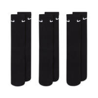 Nike Everyday Cushioned Sports Socks 3 Pack Black