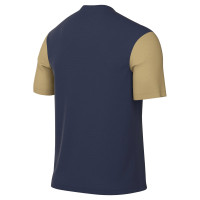 Nike Tiempo Premier II Football Shirt Dark Blue Gold