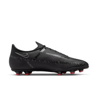 Nike Phantom Club GT2 Grass/Artificial Turf Football Shoes (MG) Black White Red