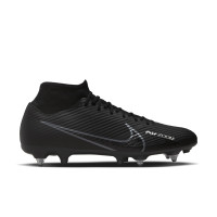 Nike Zoom Mercurial Superfly Academy 9 Iron stud Football Shoes SG Anti Clog Black Grey Neon Yellow KNVBshop