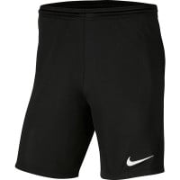 Nike Dry Park III Voetbalbroekje NB Zwart Wit