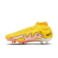 Nike Zoom Mercurial Superfly Elite 9 Iron-stud Football Shoes (SG) Anti-Clog Yellow Orange