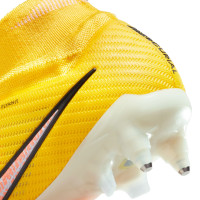 Nike Zoom Mercurial Superfly Elite 9 Iron-stud Football Shoes (SG) Anti-Clog Yellow Orange