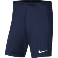 Nike Dry Park III Voetbalbroekje Kids Donkerblauw