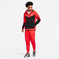 Nike Jogger Tech Fleece Coral Red Black White