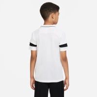 Nike Academy 21 Dri-Fit Polo Kids White Black