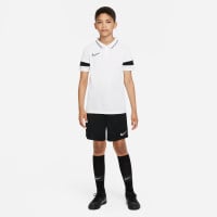 Nike Academy 21 Dri-Fit Polo Kids White Black