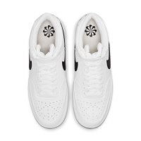 Nike Court Vision Mid Next Nature Sneakers Wit Zwart