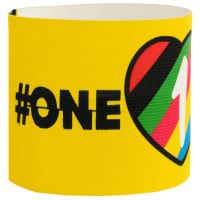 One Love Aanvoerdersband Geel