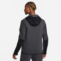 Nike Vest Tech Fleece Dark Grey Black Gold