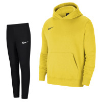 Nike Park 20 Hoodie Fleece Tracksuit Kids Yellow Black