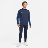 Nike Dri-Fit Academy 23 1/4-Zip Trainingstrui Donkerblauw Blauw Wit