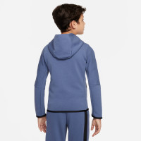 Nike Tech Fleece Kids Tracksuit Blue Black Black