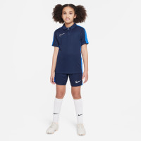 Nike Dri-Fit Academy 23 Polo Kids Dark Blue Blue White